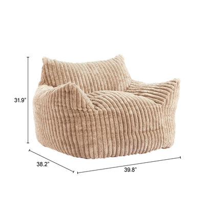 Calin Corduroy Fabric Armchair