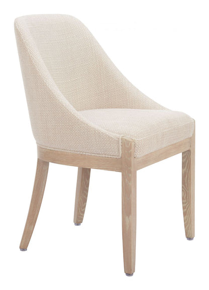 Calmo Textured Fabric Dining Chair