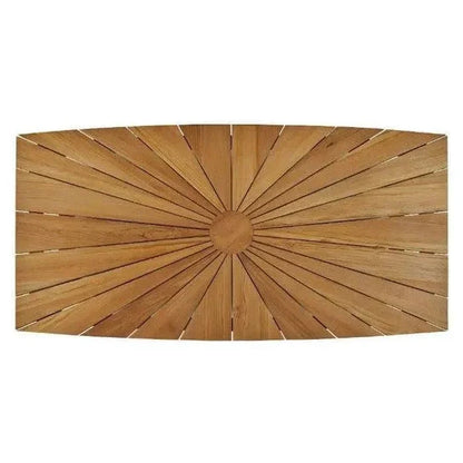 Cambria Rectangular Teak Outdoor Dining Table