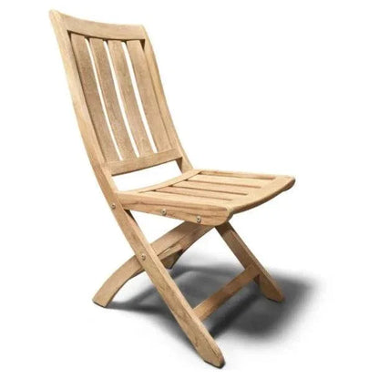 Cambria Teak Outdoor Folding Chair