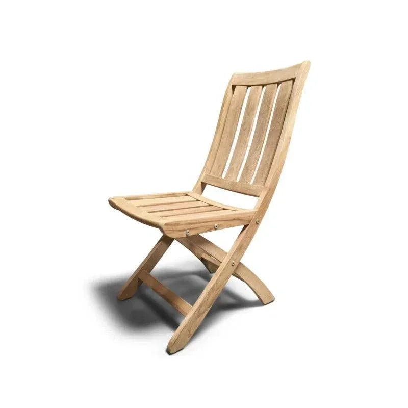 Cambria Teak Outdoor Folding Chair