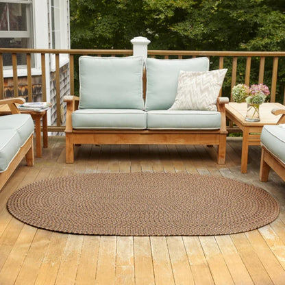 Camden Braided Oval Reversible Indoor-Outdoor Rugs