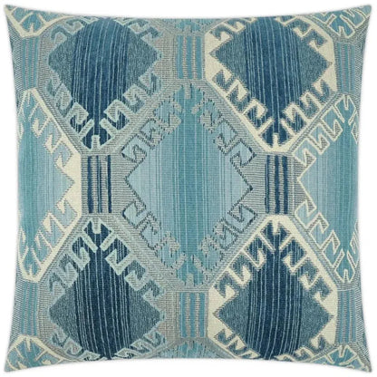 Cankiri Sapphire Blue Throw Pillow Insert