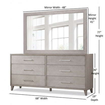 Cape Fabric Warp Shelter Bedroom Set 6PC