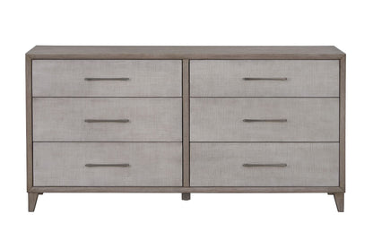 Cape Six Drawers Wood Dresser