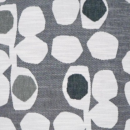 Caprioni Tuxedo Abstract Grey Large Throw Pillow Insert