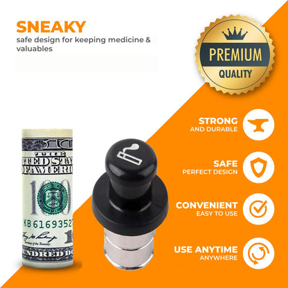 Fake Car Lighter Diversion Safe (2 pack) - Stash your valuables with discreet car stash compartment ideas