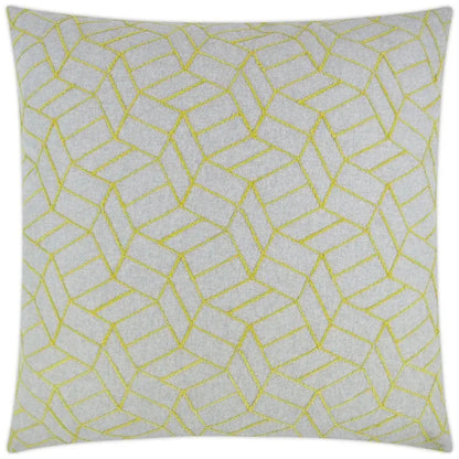 Caramba Pear Grey Throw Pillow With Insert