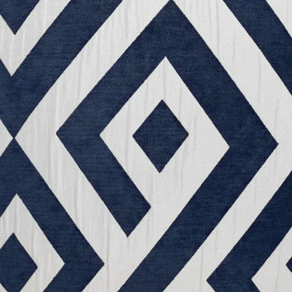 Carat Navy Blue Throw Pillow With Insert