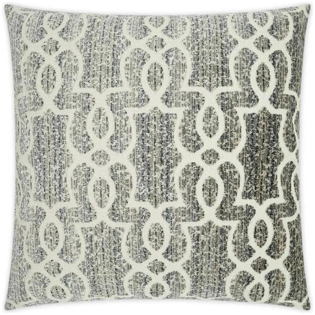 Carmen Grey Throw Pillow With Insert