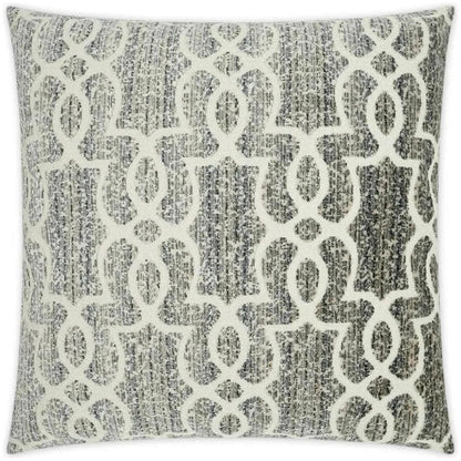 Carmen Grey Throw Pillow With Insert