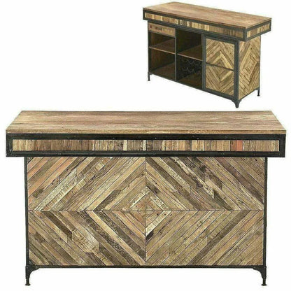 Carveth Home Bar Island Server with Counter