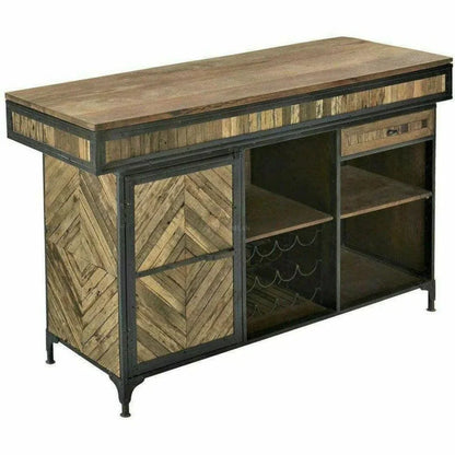 Carveth Home Bar Island Server with Counter