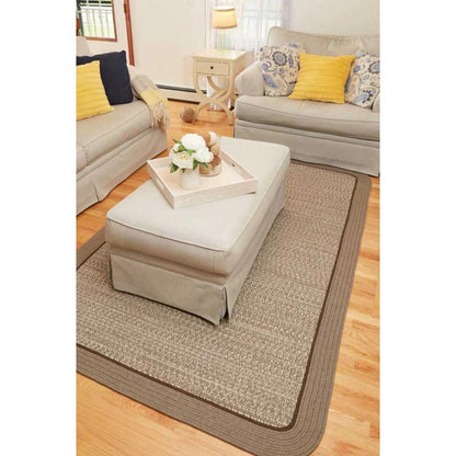 Casual Comfort Braided Rectangular Reversible Area Rugs