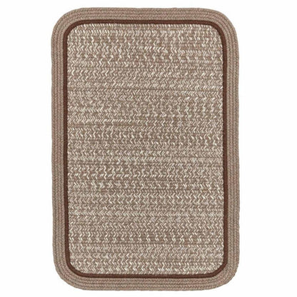 Casual Comfort Braided Rectangular Reversible Area Rugs