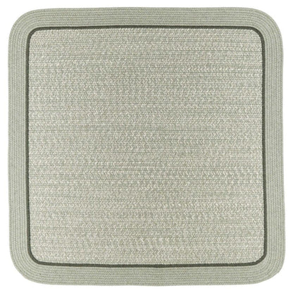 Casual Comfort Braided Square Reversible Area Rugs
