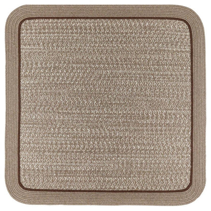 Casual Comfort Braided Square Reversible Area Rugs