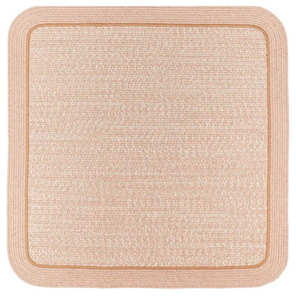 Casual Comfort Braided Square Reversible Area Rugs