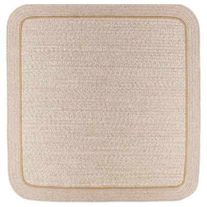 Casual Comfort Braided Square Reversible Area Rugs