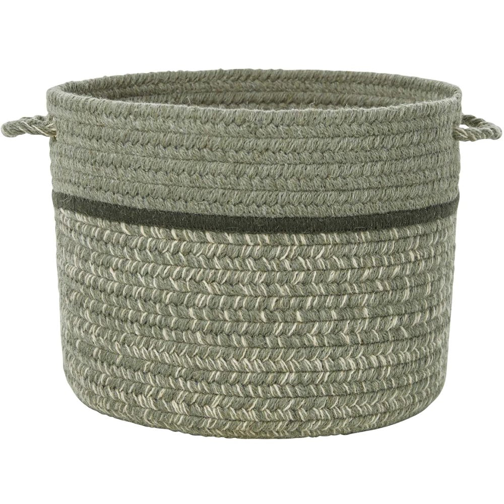 Casual Comfort Wool Braided Handmade Basket