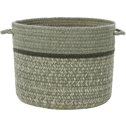 Casual Comfort Wool Braided Handmade Basket