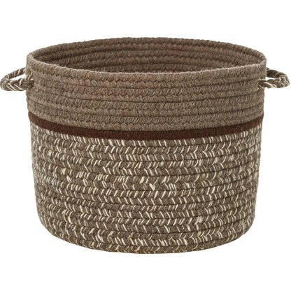 Casual Comfort Wool Braided Handmade Basket