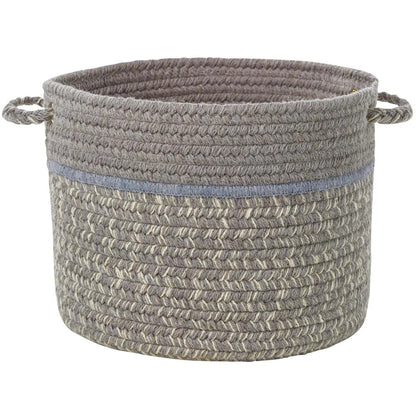 Casual Comfort Wool Braided Handmade Basket
