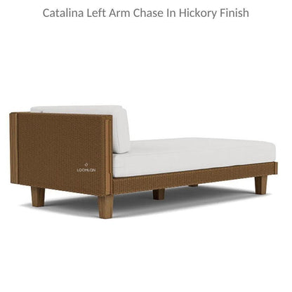 Catalina Left Chaise Sectional Sofa Wicker