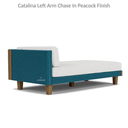 Catalina Left Chaise Sectional Sofa Wicker