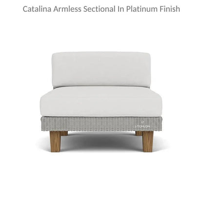 Catalina Wicker Lounge Set Sectional Ottoman Made USA