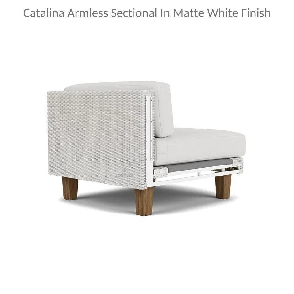 Catalina Wicker Lounge Set Sectional Ottoman Made USA