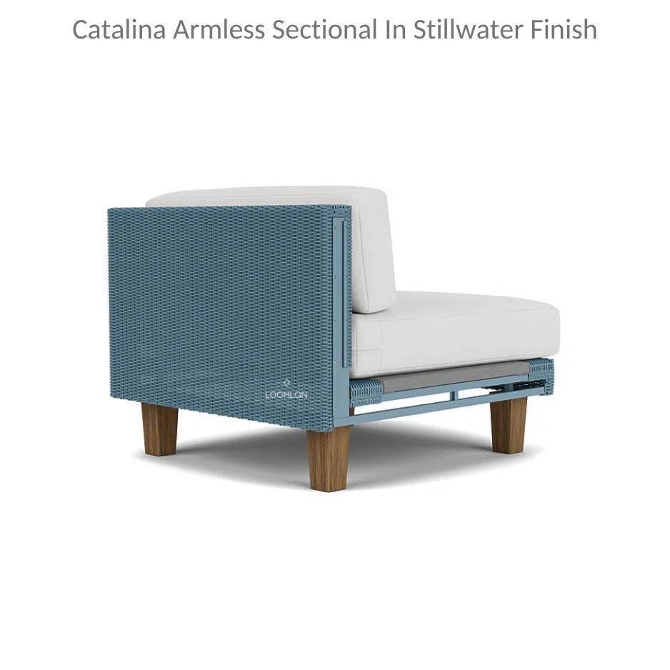 Catalina Wicker Lounge Set Sectional Ottoman Made USA