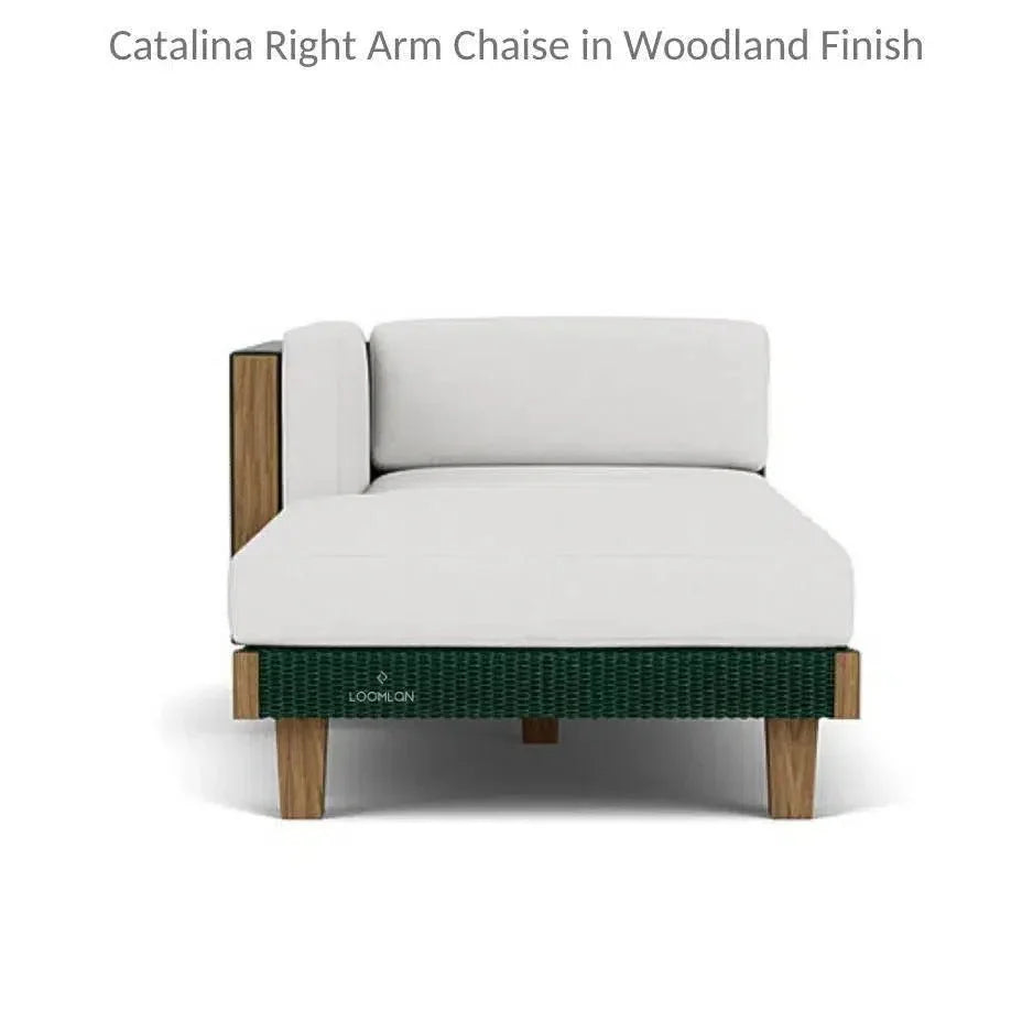 Catalina Wicker Lounge Set Sectional Ottoman Made USA