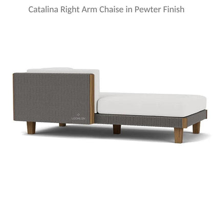 Catalina Wicker Lounge Set Sectional Ottoman Made USA