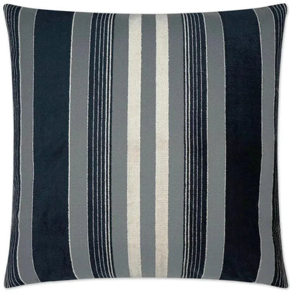Cayman Domino Black Throw Pillow With Insert