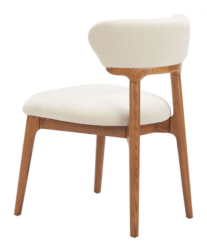 Cedar Fabric Armless Dining Chair (Set of 2)