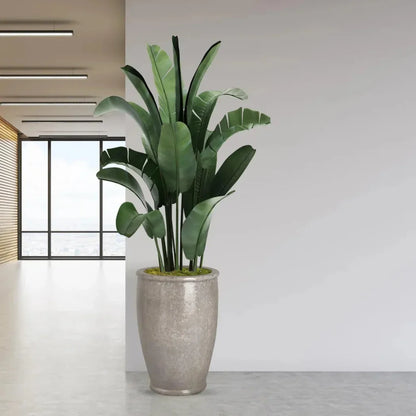 Ceramic Round Rim Planter