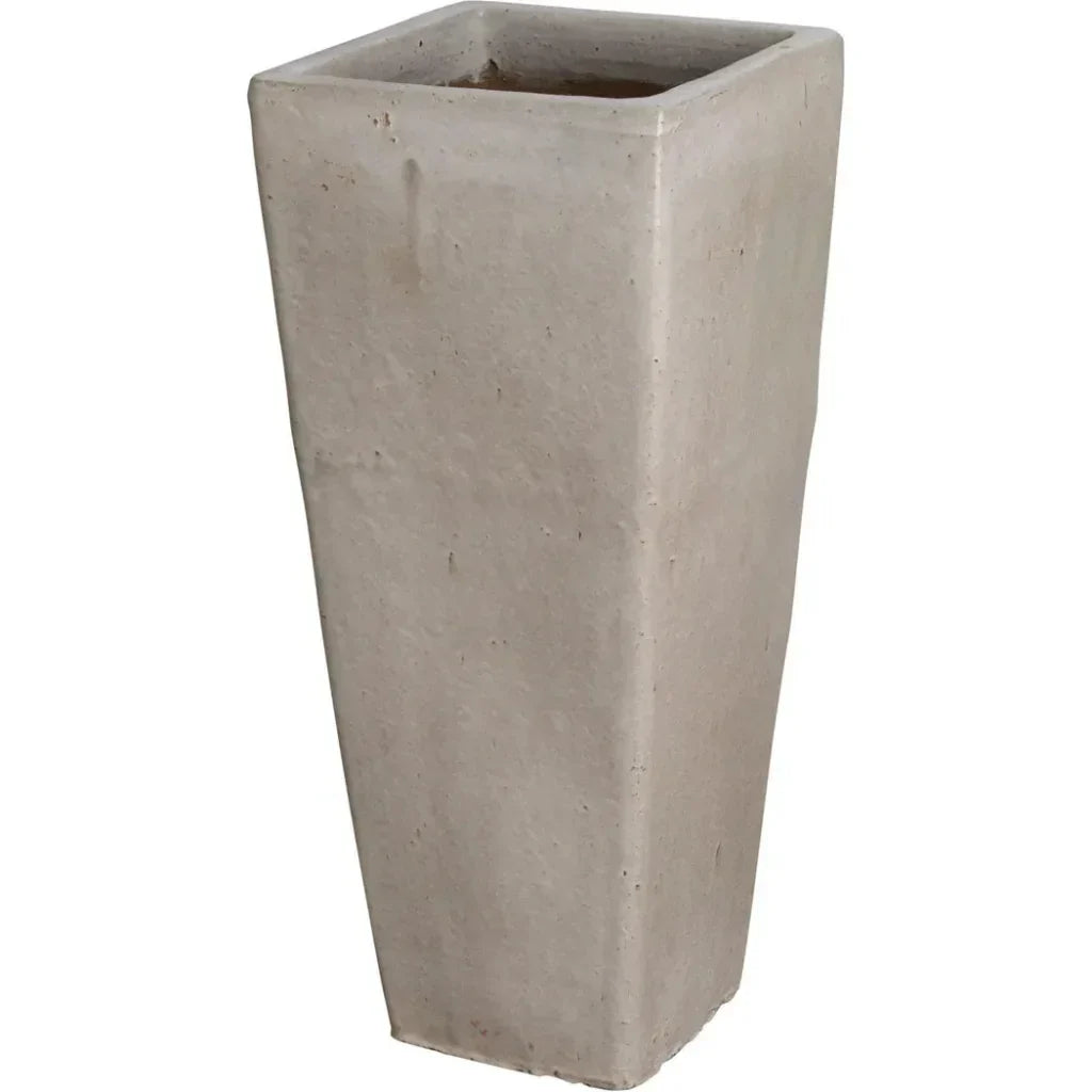 Ceramic Tall Square Planter