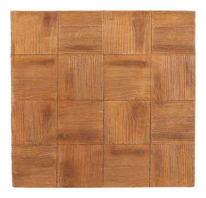 Cetka Natural Faux Wood Side Table