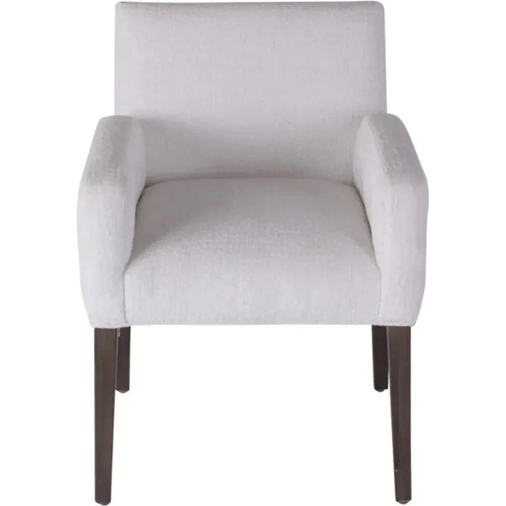 Charly White Arms Dining Chair