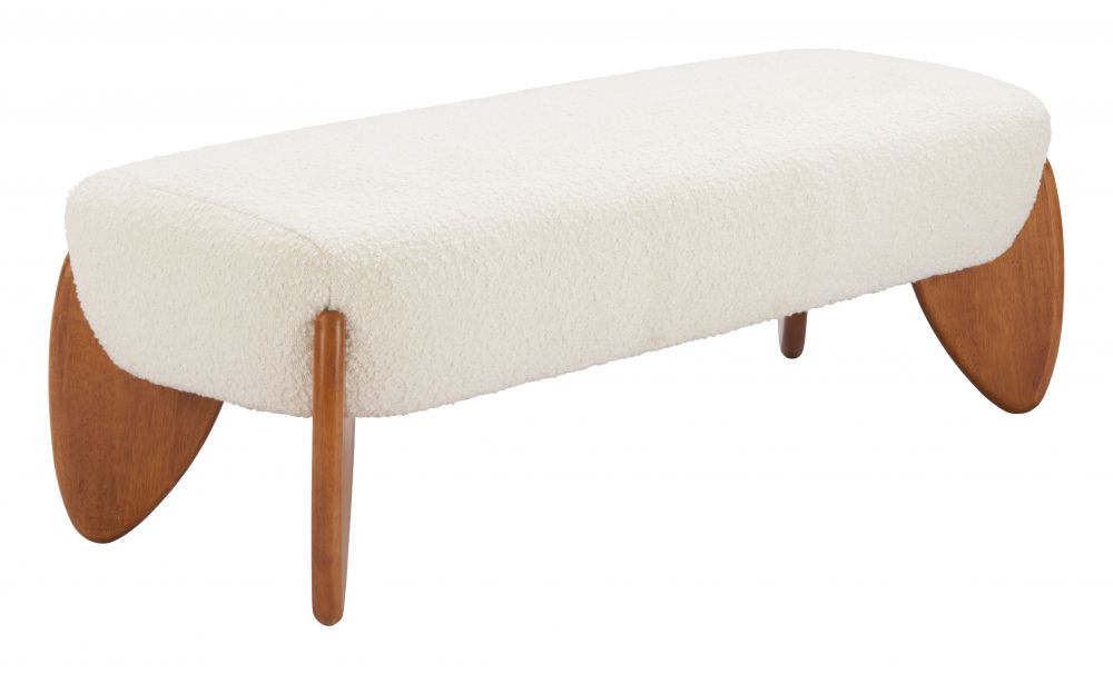 Charm Textured Fabric Bedroom Bench
