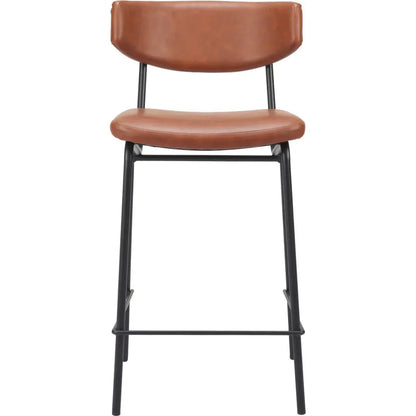 Charon Vintage Brown Counter Stool 2PC
