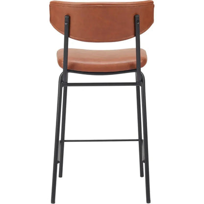 Charon Vintage Brown Counter Stool 2PC
