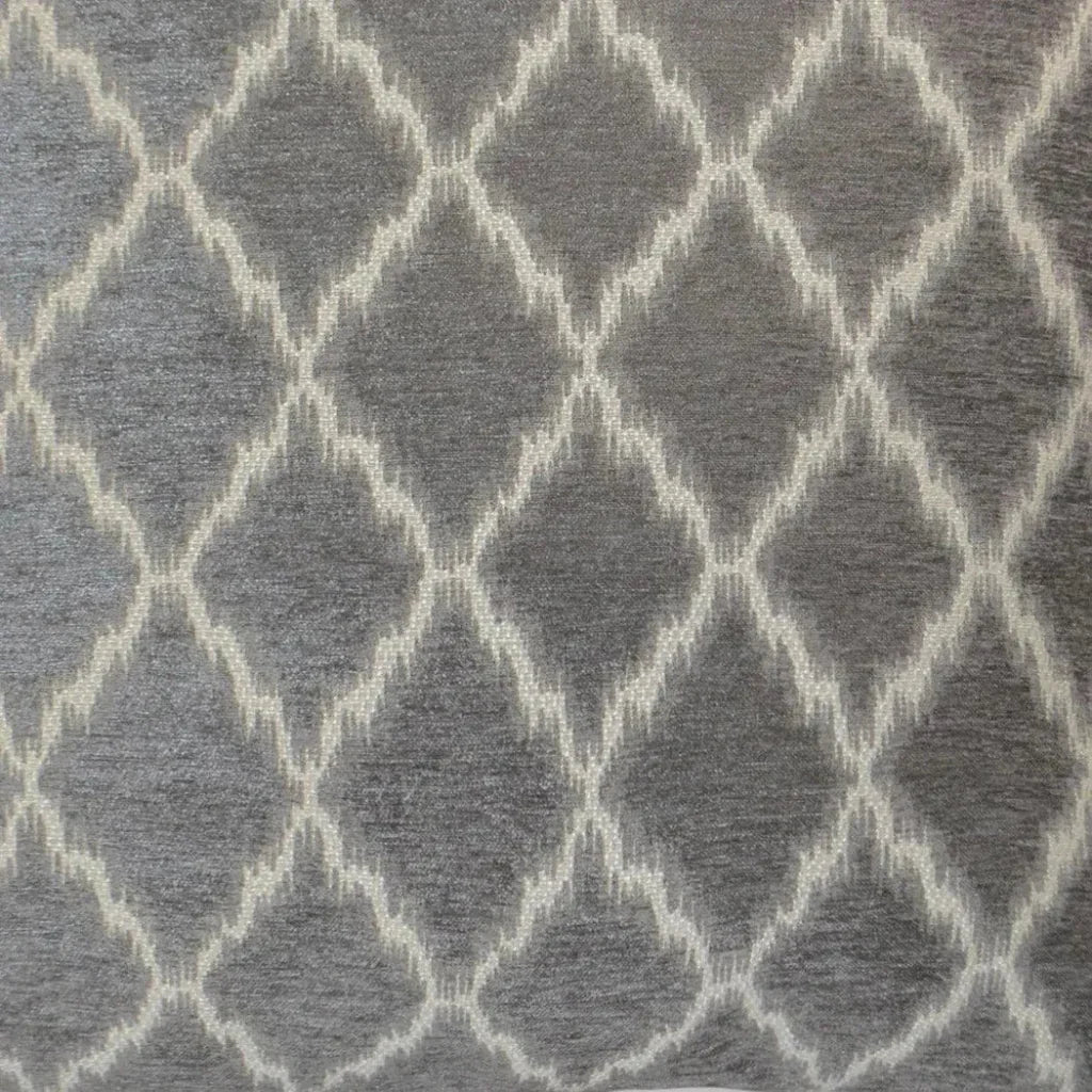 Chateau Silver Throw Pillow With Insert