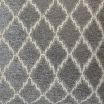 Chateau Silver Throw Pillow With Insert