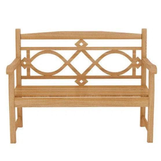 Chelsea 2-Person Teak Outdoor Bench