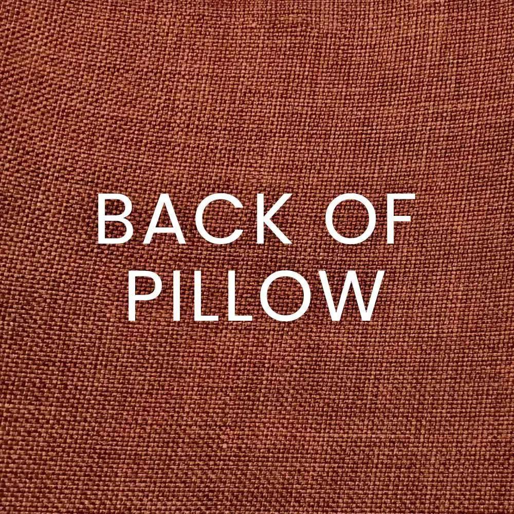 Cheverny Flame Red Throw Pillow With Insert