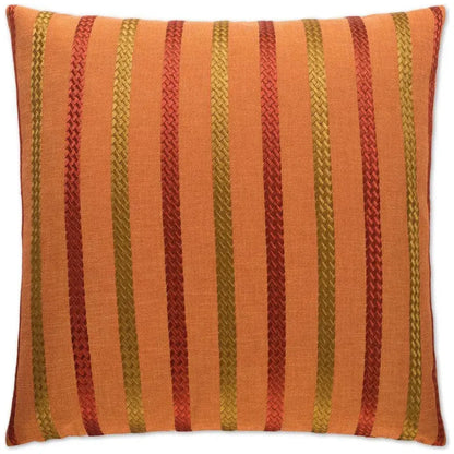Cheverny Flame Red Throw Pillow With Insert