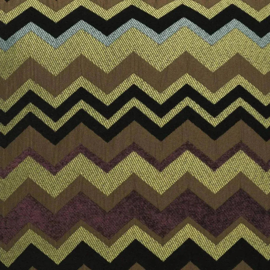 Chevron Brown Throw Pillow With Insert