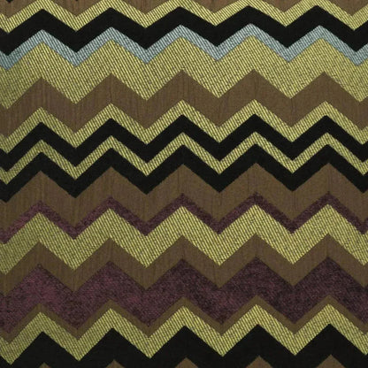 Chevron Brown Throw Pillow With Insert